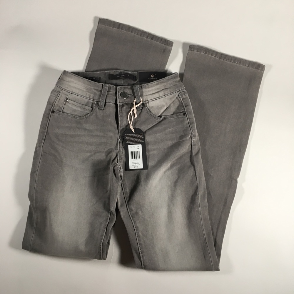 Grey Bootcut Jeans